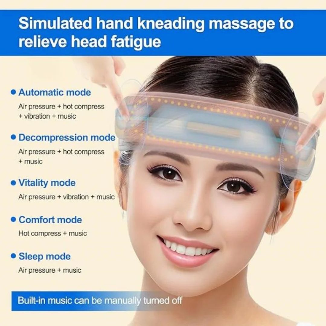 HeadZen™ Music Heat Massager